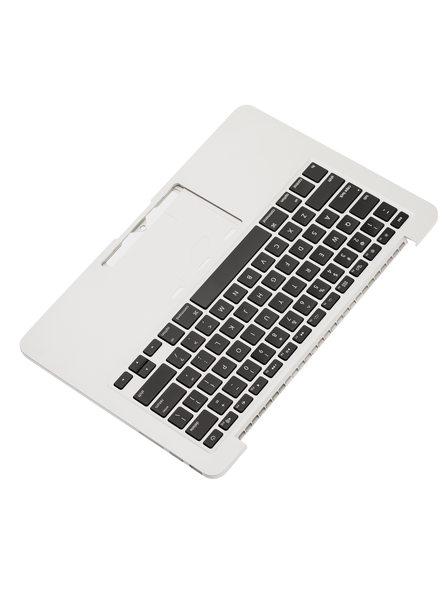 TOP CASE WITH KEYBOARD (US ENGLISH) FOR MACBOOK PRO 13" RETINA A1502 (LATE 2013 / MID 2014) (USED OEM PULL: COSMETIC GRADE: NEW)