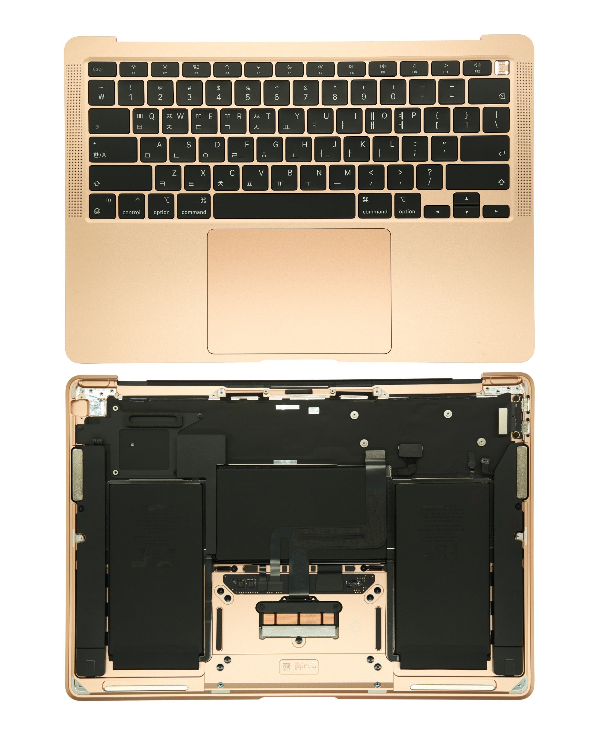 Rose Gold Top Case Assembly with Battery & US Keyboard – Compatible with MacBook Air 13" Retina A2337 (Late 2020)